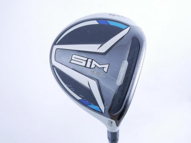 Fairway Wood : Taylormade : หัวไม้ 3 Taylormade Sim Max (ปี 2020) Loft 15 ก้าน Mitsubishi TENSEI 55 Flex S