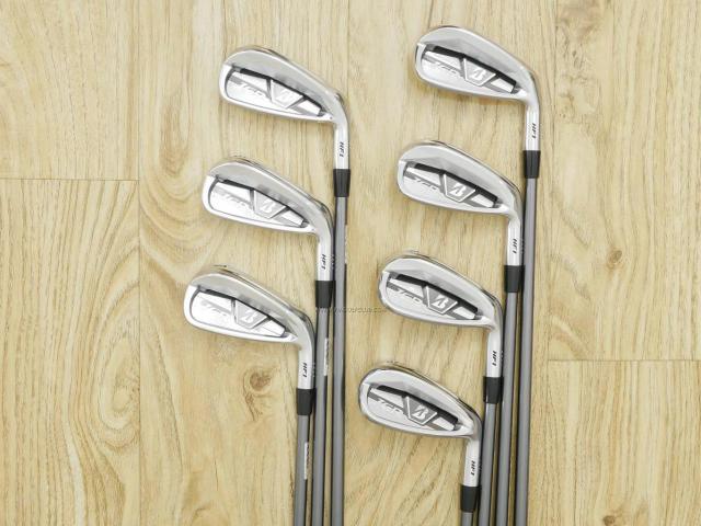 Iron set : Bridgestone : ชุดเหล็ก Bridgestone Tour B JGR HF1 Forged (รุ่นปี 2018 ตีไกลกว่าปกติ 2 เบอร์) มีเหล็ก 5-P1,P2 (7 ชิ้น) ก้านกราไฟต์ Fujikura Air Speeder (R)