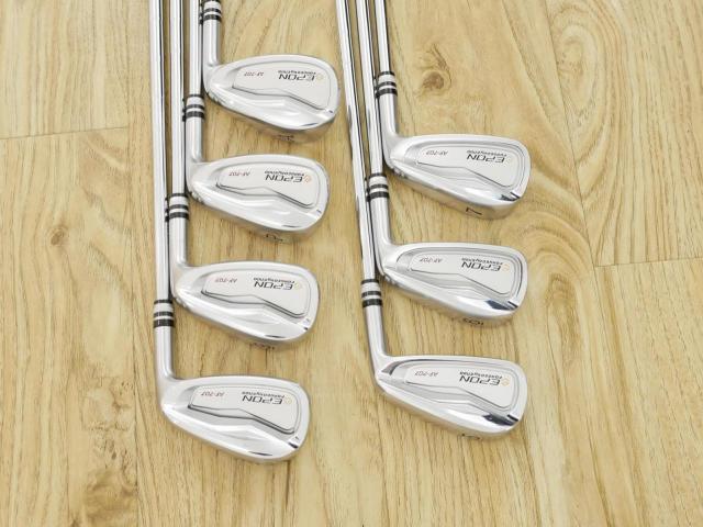 Iron set : Epon : ชุดเหล็ก EPON AF-707 Forged (รุ่นล่าสุด ปี 2024 ใบใหญ่ ตีง่าย ไกล) มีเหล็ก 5-Pw,Aw (7 ชิ้น) ก้านเหล็ก KBS Tour Lite 105 Flex S