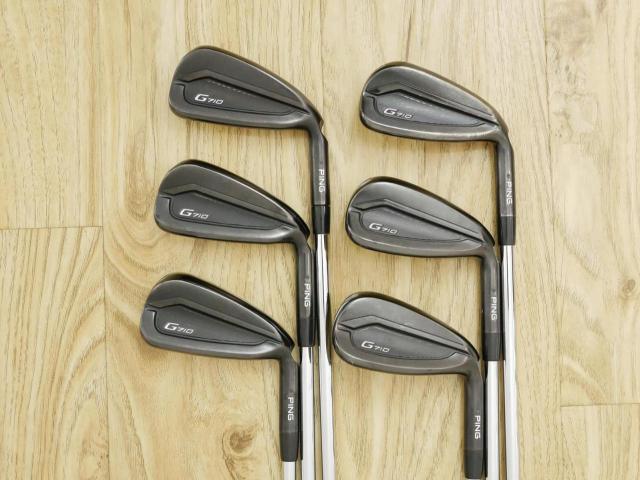 Iron set : Ping : ชุดเหล็ก Ping G710 (ปี 2021 Japan Spec. ใบใหญ่ ง่ายที่สุด ไกลที่สุดของ Ping) มีเหล็ก 5-Pw (6 ชิ้น) ก้านเหล็ก NS Pro Modus 105 Flex S