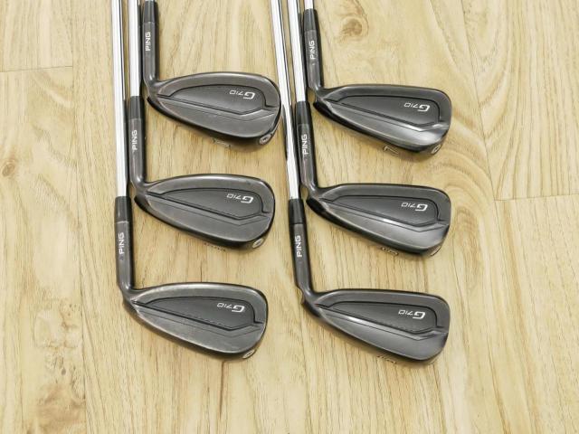 Iron set : Ping : ชุดเหล็ก Ping G710 (ปี 2021 Japan Spec. ใบใหญ่ ง่ายที่สุด ไกลที่สุดของ Ping) มีเหล็ก 5-Pw (6 ชิ้น) ก้านเหล็ก NS Pro Modus 105 Flex S