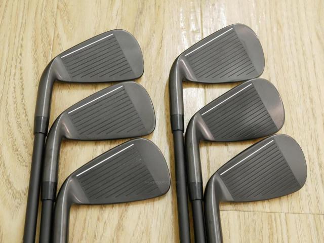 Iron set : PXG : ชุดเหล็ก PXG 0211 XCOR 2 Xtreme Dark (รุ่นปี 2023 หน้าเด้ง ตีไกลมากๆ) มีเหล็ก 5-Pw (6 ชิ้น) ก้านกราไฟต์ Mitsubishi MMT 70 Flex R