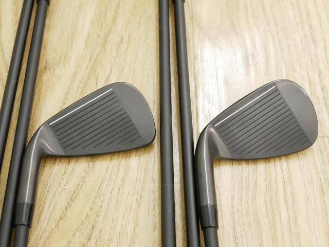 Iron set : PXG : ชุดเหล็ก PXG 0211 XCOR 2 Xtreme Dark (รุ่นปี 2023 หน้าเด้ง ตีไกลมากๆ) มีเหล็ก 5-Pw (6 ชิ้น) ก้านกราไฟต์ Mitsubishi MMT 70 Flex R