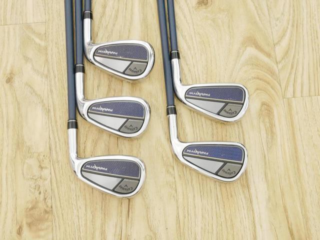 Iron set : Callaway : ชุดเหล็ก Callaway Paradym (รุ่นปี 2023 Japan Spec.) มีเหล็ก 6-Pw (5 ชิ้น) ก้านกราไฟต์ Fujikura VENTUS TR 5 Flex R