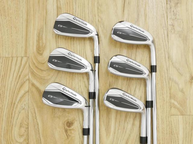 Iron set : Taylormade : ชุดเหล็ก Taylormade Qi (รุ่นล่าสุด ออกปี 2024 Japan Spec.) มีเหล็ก 6-Pw,Aw (6 ชิ้น) ก้านเหล็ก NS Pro 820GH Flex R