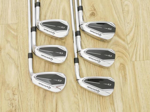 Iron set : Taylormade : ชุดเหล็ก Taylormade Qi (รุ่นล่าสุด ออกปี 2024 Japan Spec.) มีเหล็ก 6-Pw,Aw (6 ชิ้น) ก้านเหล็ก NS Pro 820GH Flex R