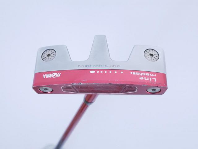 Putter : All : **ก้าน 3 ดาว** พัตเตอร์ Honma Line Master ก้านกราไฟต์ ARMRQ 6 (3 ดาว) ยาว 34 นิ้ว