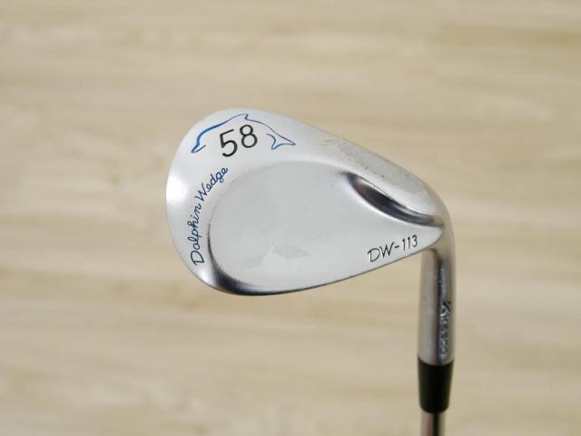 Wedge : Other : Wedge Kasco Dolphin DW-113 Loft 58 ก้านเหล็ก NS Pro 950 Flex S