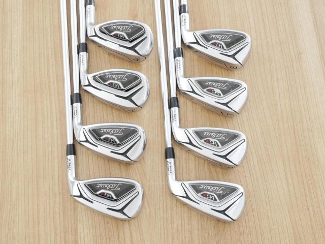 Iron set : Titleist : ชุดเหล็ก Titleist VG3 Type D Forged (รุ่นปี 2019 Japan Spec. ตีง่ายและไกลที่สุดของ Titleist) มีเหล็ก 5-Pw,Aw,As (8 ชิ้น) ก้านเหล็ก NS Pro Zelos 8 Flex S