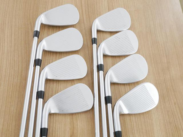 Iron set : Titleist : ชุดเหล็ก Titleist VG3 Type D Forged (รุ่นปี 2019 Japan Spec. ตีง่ายและไกลที่สุดของ Titleist) มีเหล็ก 5-Pw,Aw,As (8 ชิ้น) ก้านเหล็ก NS Pro Zelos 8 Flex S