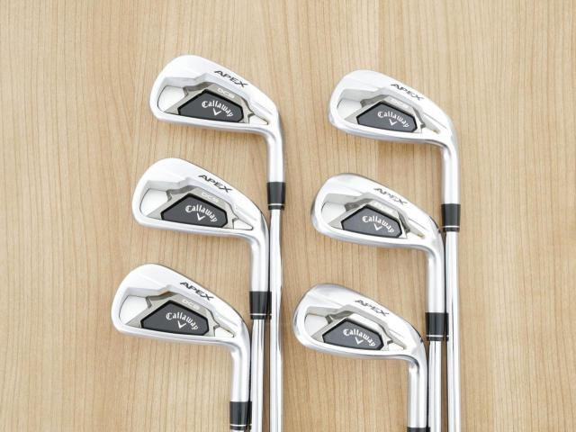 Iron set : Callaway : ชุดเหล็ก Callaway APEX DCB Forged (ปี 2022) มีเหล็ก 5-Pw (6 ชิ้น) ก้านเหล็ก NS Pro ZELOS 7 Flex S