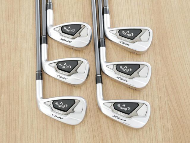 Iron set : Callaway : ชุดเหล็ก Callaway APEX DCB Forged (ปี 2022) มีเหล็ก 5-Pw (6 ชิ้น) ก้านกราไฟต์ Mitsubishi Diamana 55 Flex R