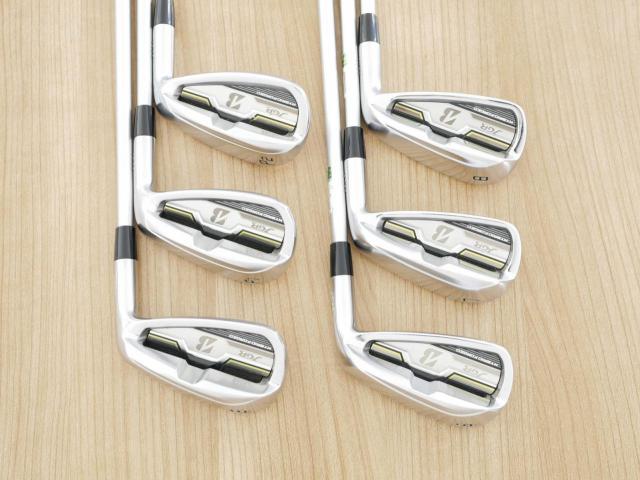 Iron set : Bridgestone : ชุดเหล็ก Bridgestone JGR Hybrid Forged (ตีไกลกว่าตัวอื่น 2 เบอร์) มีเหล็ก 6-P1,P2 (6 ชิ้น) ก้านกราไฟต์ Fujikura Air Speeder (R)