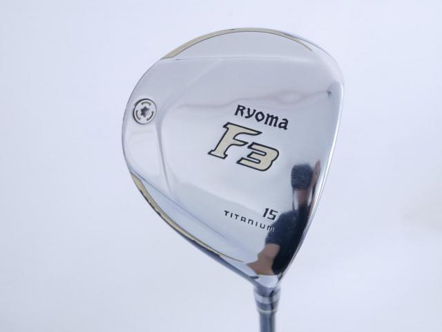 Fairway Wood : Other Brand : หัวไม้ 3 Ryoma F Titanium (รุ่นปี 2019 ไกลมากๆ) Loft 15 ก้าน Tour AD RF2 Flex R2