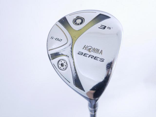 Fairway Wood : Honma : **ก้าน 3 ดาว** หัวไม้ 3 Honma Beres S-02 Loft 15 ก้าน ARMRQ 6 (49) Flex R (3 ดาว)