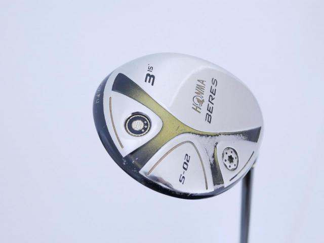 Fairway Wood : Honma : **ก้าน 3 ดาว** หัวไม้ 3 Honma Beres S-02 Loft 15 ก้าน ARMRQ 6 (49) Flex R (3 ดาว)