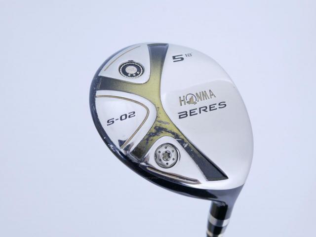 Fairway Wood : Honma : **ก้าน 3 ดาว** หัวไม้ 5 Honma Beres S-02 Loft 18 ก้าน ARMRQ 6 (49) Flex R (3 ดาว)