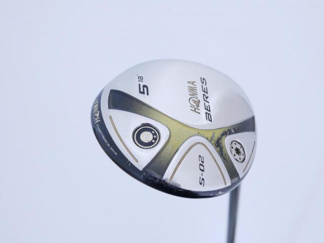 Fairway Wood : Honma : **ก้าน 3 ดาว** หัวไม้ 5 Honma Beres S-02 Loft 18 ก้าน ARMRQ 6 (49) Flex R (3 ดาว)