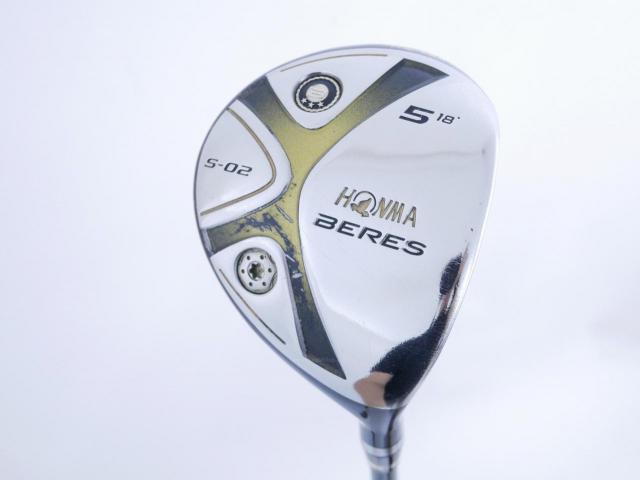 Fairway Wood : Honma : **ก้าน 3 ดาว** หัวไม้ 5 Honma Beres S-02 Loft 18 ก้าน ARMRQ 6 (49) Flex R (3 ดาว)