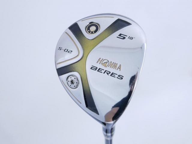 Fairway Wood : Honma : **ก้าน 3 ดาว** หัวไม้ 5 Honma Beres S-02 Loft 18 ก้าน ARMRQ 6 (45) Flex R (3 ดาว)