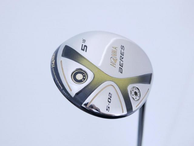 Fairway Wood : Honma : **ก้าน 3 ดาว** หัวไม้ 5 Honma Beres S-02 Loft 18 ก้าน ARMRQ 6 (45) Flex R (3 ดาว)