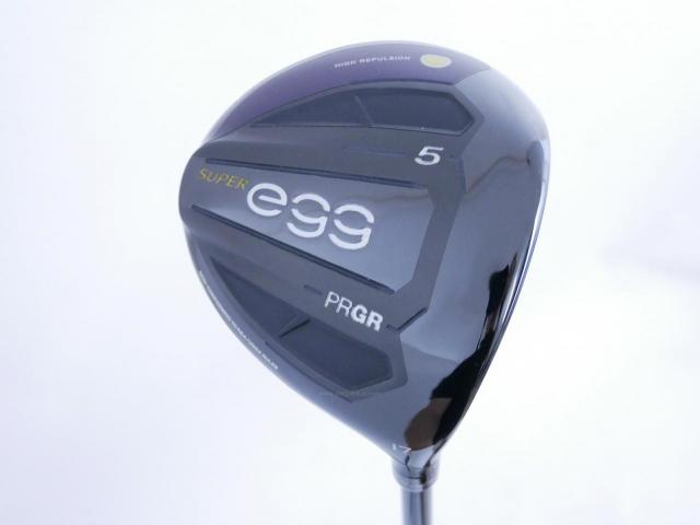 Fairway Wood : PRGR : หัวไม้ 5 PRGR Super Egg (รุ่นปี 2020 หน้าเด้งเกินกฏ COR 0.84 หายากมาก) Loft 17 ก้าน M-37 Flex R