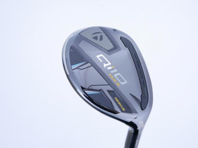 Fairway Wood : Taylormade : ไม้กระเทย Taylormade Qi10 MAX Rescue (รุ่นใหม่ล่าสุด ออกปี 2024) Loft 27 ก้าน Mitsubishi Diamana TM60 Flex R