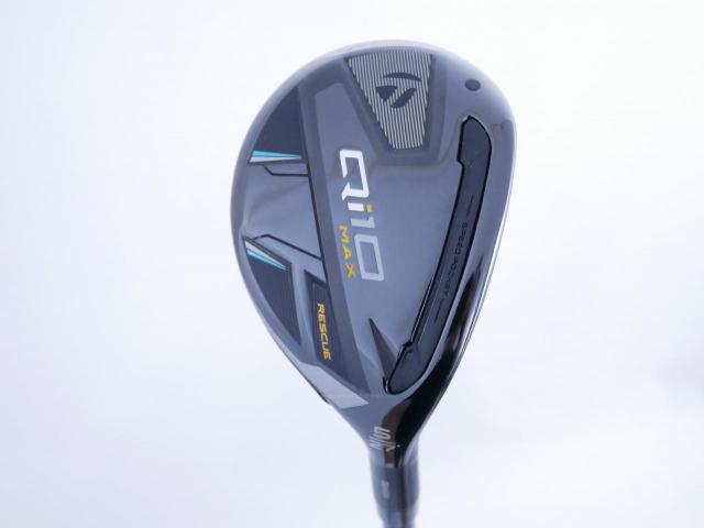 Fairway Wood : Taylormade : ไม้กระเทย Taylormade Qi10 MAX Rescue (รุ่นใหม่ล่าสุด ออกปี 2024) Loft 27 ก้าน Mitsubishi Diamana TM60 Flex S