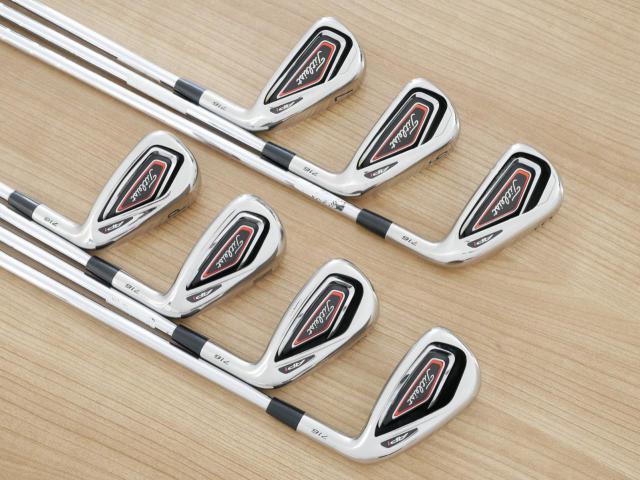 Iron set : Titleist : ชุดเหล็ก Titleist AP1 716 (ออกปี 2016) มีเหล็ก 5-Pw,Aw (7 ชิ้น) ก้านเหล็ก NS Pro 950 Flex R