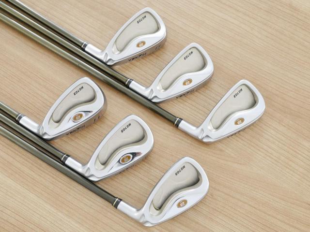 Iron set : Honma : Honma Beres MG703 (หน้าเด้ง) มีเหล็ก 6-11 (6 ชิ้น เทียบเท่า 5-Pw) ก้าน ARMRQ UD49 Flex R (2 ดาว)