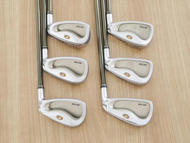 Iron set : Honma : Honma Beres MG703 (หน้าเด้ง) มีเหล็ก 6-11 (6 ชิ้น เทียบเท่า 5-Pw) ก้าน ARMRQ UD49 Flex R (2 ดาว)