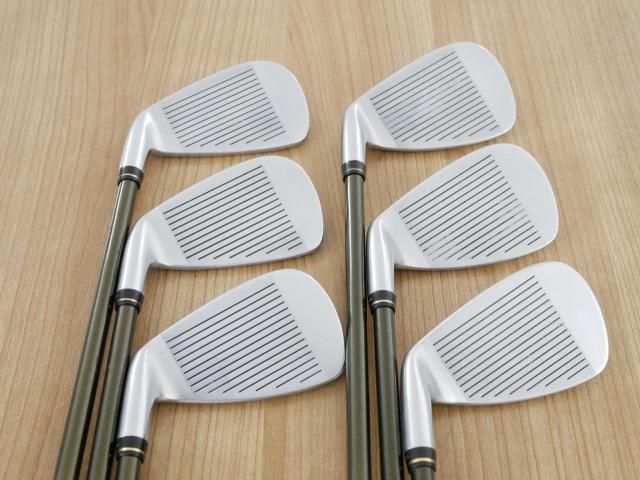 Iron set : Honma : Honma Beres MG703 (หน้าเด้ง) มีเหล็ก 6-11 (6 ชิ้น เทียบเท่า 5-Pw) ก้าน ARMRQ UD49 Flex R (2 ดาว)