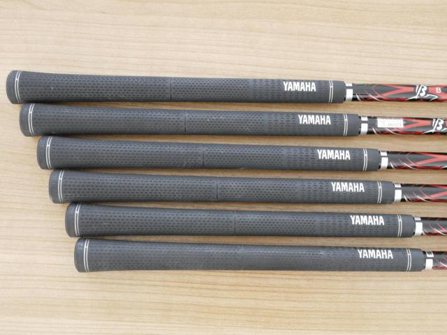 Iron set : Yamaha : ชุดเหล็ก Yamaha Inpres RMX UD+2 (ปี 2017 ตีไกลที่สุด ไกลกว่าเหล็กทั่วไป 2 เบอร์) มีเหล็ก 7-Pw,Aw,Sw (6 ชิ้น) ก้านกราไฟต์ Mitsubishi Bassara i50xct Flex R