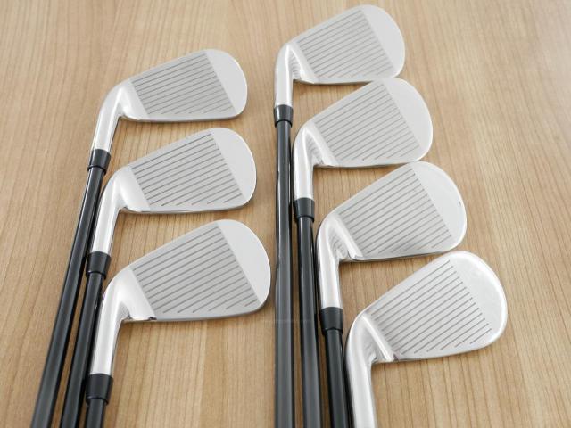 Iron set : Callaway : ชุดเหล็ก Callaway Paradym Ai Smoke (รุ่นล่าสุด ออกปี 2024 ตีง่ายมาก ไกล Japan Spec.) มีเหล็ก 6-Pw,Aw,Sw (7 ชิ้น) ก้านกราไฟต์ Fujikura TENSEI 50 Flex R