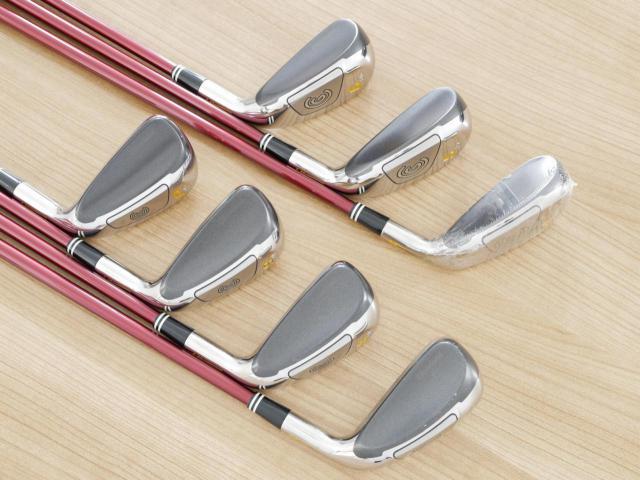 Iron set : Other Brand : ชุดเหล็กกระเทย Cleveland Hi-Bore (ตีง่ายมากๆ) มีเหล็ก 4-Pw (7 ชิ้น) ก้านกราไฟต์ Flex R