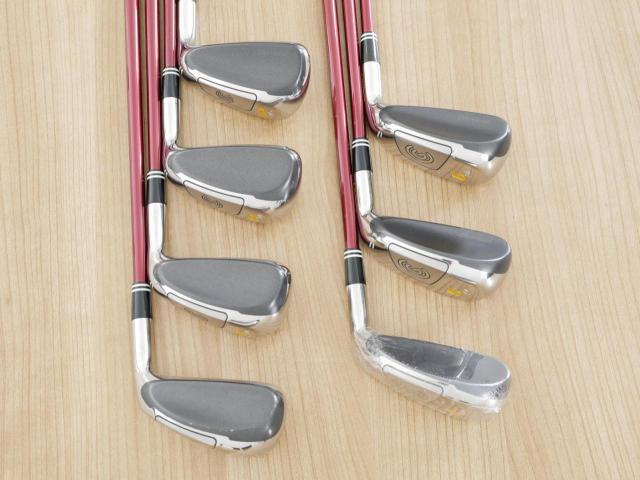 Iron set : Other Brand : ชุดเหล็กกระเทย Cleveland Hi-Bore (ตีง่ายมากๆ) มีเหล็ก 4-Pw (7 ชิ้น) ก้านกราไฟต์ Flex R