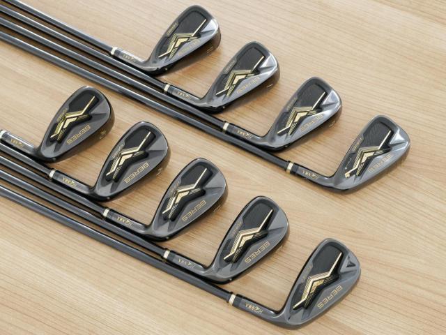 Iron set : Honma : ชุดเหล็ก Honma Beres Black Forged (ออกปี 2022 สวยมากๆ) มีเหล็ก 5-11,Aw,Sw (9 ชิ้น เทียบเท่า 4-Pw,Aw,Sw) ก้าน ARMRQ MX Flex R