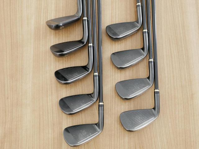 Iron set : Honma : ชุดเหล็ก Honma Beres Black Forged (ออกปี 2022 สวยมากๆ) มีเหล็ก 5-11,Aw,Sw (9 ชิ้น เทียบเท่า 4-Pw,Aw,Sw) ก้าน ARMRQ MX Flex R