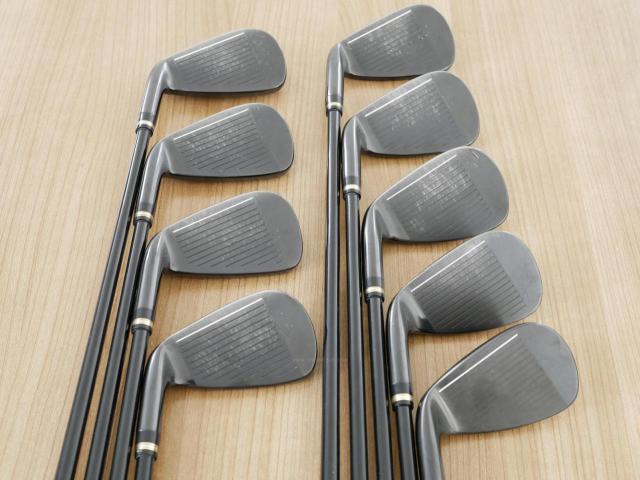 Iron set : Honma : ชุดเหล็ก Honma Beres Black Forged (ออกปี 2022 สวยมากๆ) มีเหล็ก 5-11,Aw,Sw (9 ชิ้น เทียบเท่า 4-Pw,Aw,Sw) ก้าน ARMRQ MX Flex R