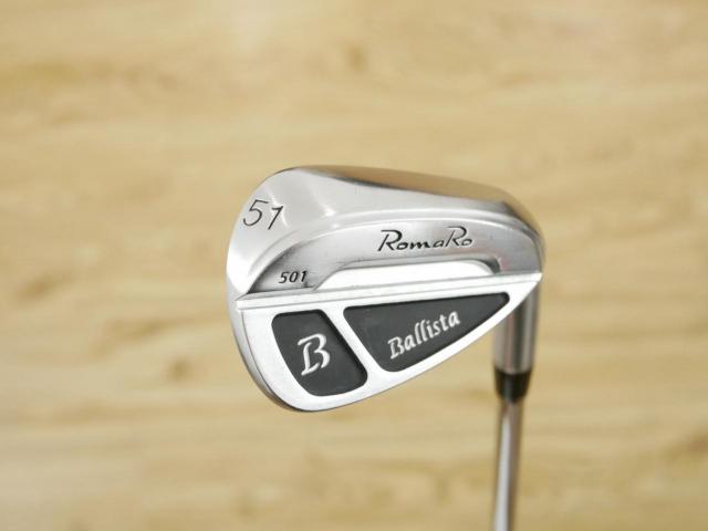 Wedge : Romaro : Wedge Romaro Ballista 501 Loft 51 ก้านเหล็ก NS Pro ZELOS 6 Flex R