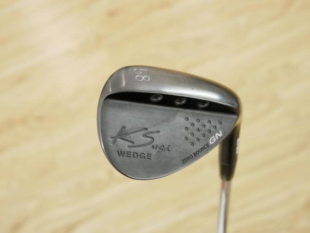 Wedge : Other : Wedge Maruman KS Zero Bounce GN Forged (รุ่นใหม่ ใบใหญ่ ตีง่ายมากๆ) Loft 58 ก้านเหล็ก NS Pro 950 Flex R