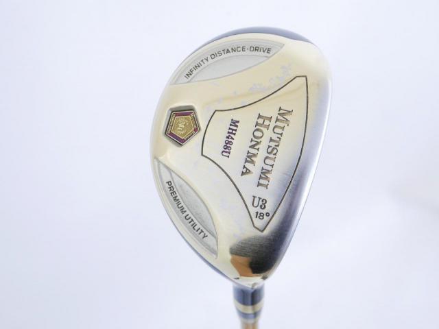 Fairway Wood : Other Brand : ไม้กระเทย Mutsumi Honma MH488U Loft 18 Flex R