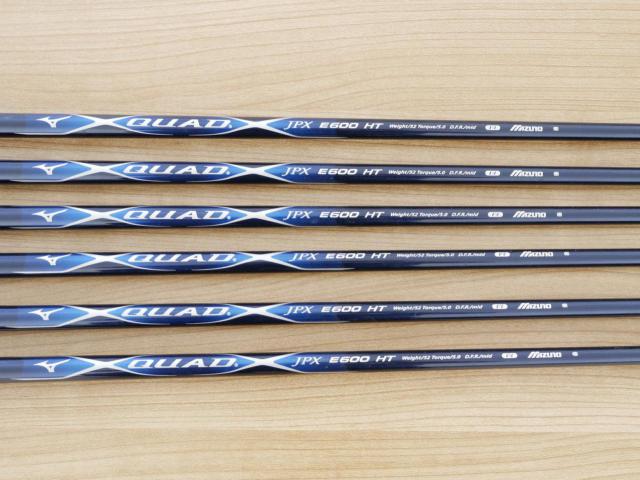 Iron set : Mizuno : ชุดเหล็ก Mizuno JPX E600 Forged มีเหล็ก 5-Pw (6 ชิ้น) ก้านกราไฟต์ Flex R