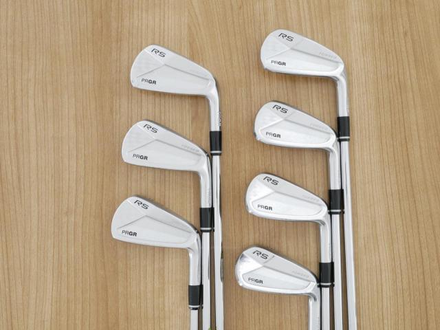 Iron set : PRGR : ชุดเหล็ก PRGR RS Forged (นุ่มมากๆ) มีเหล็ก 4-Pw (7 ชิ้น) ก้านเหล็ก NS Pro 85 Flex SR (M-40)