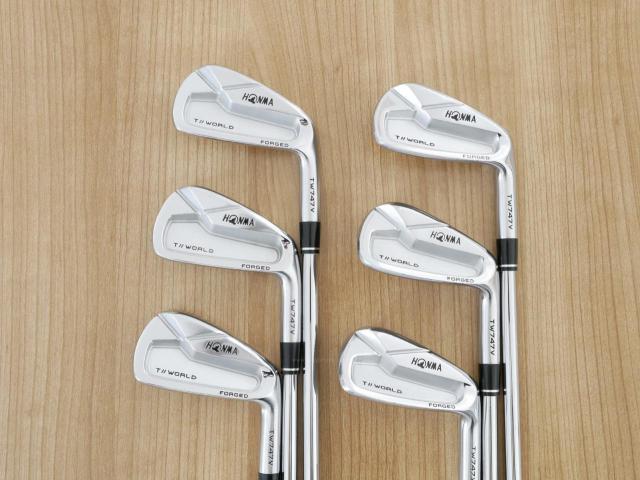 Iron set : Honma : ชุดเหล็ก Honma Tour World TW747V Forged (รุ่นปี 2019) มีเหล็ก 5-10 (6 ชิ้น) ก้านเหล็ก AMT Tour White S200