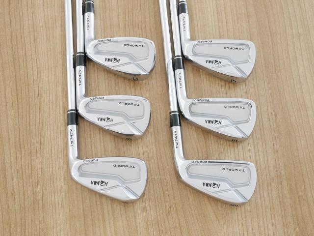 Iron set : Honma : ชุดเหล็ก Honma Tour World TW747V Forged (รุ่นปี 2019) มีเหล็ก 5-10 (6 ชิ้น) ก้านเหล็ก AMT Tour White S200