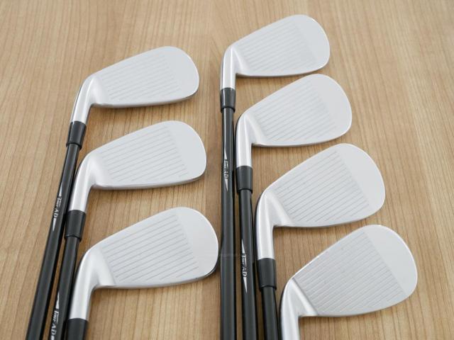 Iron set : PRGR : ชุดเหล็กกระเทย PRGR Egg PF Forged (รุ่นปี 2019 ตีง่ายและไกลมากๆ โกงสุดๆ) มีเหล็ก 6-Pw,Aw,As (7 ชิ้น) ก้านกราไฟต์ Tour AD 85 Flex R