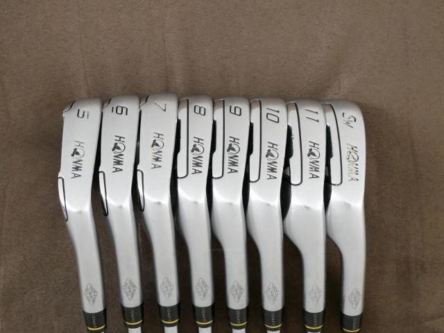 Iron set : Honma : ชุดเหล็ก Honma Beres IC-01 มีเหล็ก 5-11,Sw (8 ชิ้น) ก้านเหล็ก NS Pro 950 Flex R