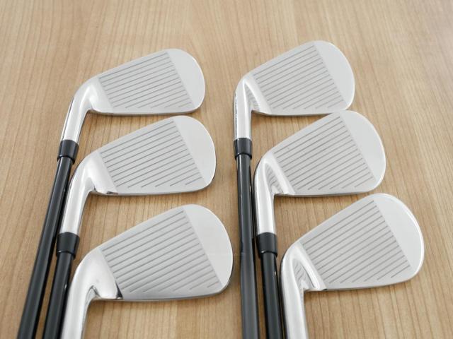 Iron set : Callaway : ชุดเหล็ก Callaway Paradym Ai Smoke (รุ่นล่าสุด ออกปี 2024 ตีง่ายมาก ไกล Japan Spec.) มีเหล็ก 6-Pw,Aw (6 ชิ้น) ก้านกราไฟต์ Fujikura TENSEI 50 Flex R