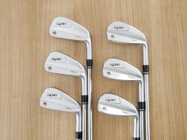 Iron set : Honma : ชุดเหล็ก Honma Tour World TR21X (ออกปี 2021 ตีง่าย ไกล) มีเหล็ก 5-10 (6 ชิ้น) ก้านเหล็ก NS Pro 950 NEO Flex R